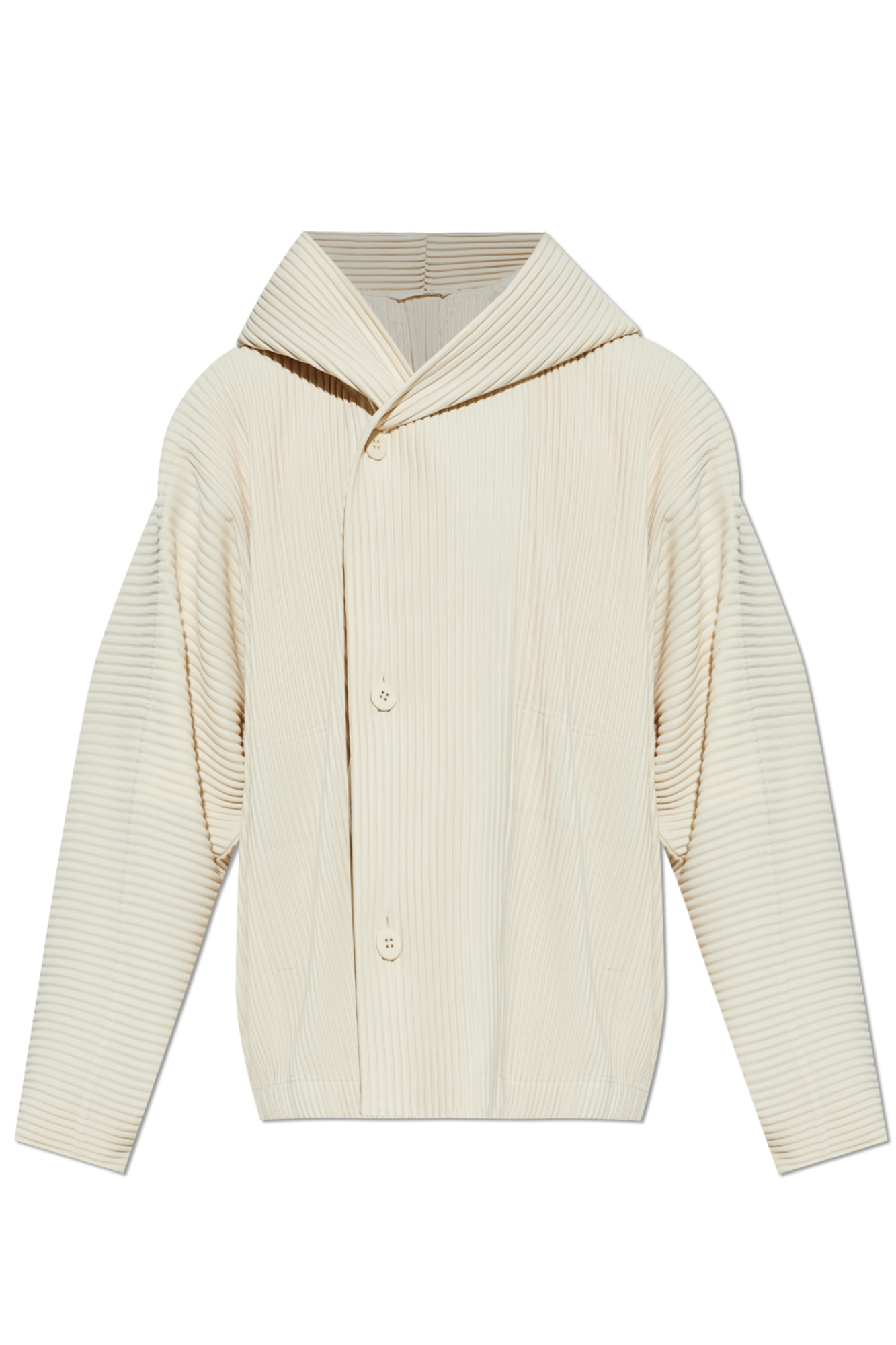 トップス HOMME PLISSE ISSEY MIYAKE IVORY SIZE: 2 Homme Plissé Issey Miyake Pleated hoodie | Men's | Vitkac